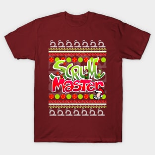 Agile XMAS Scrum Master T-Shirt